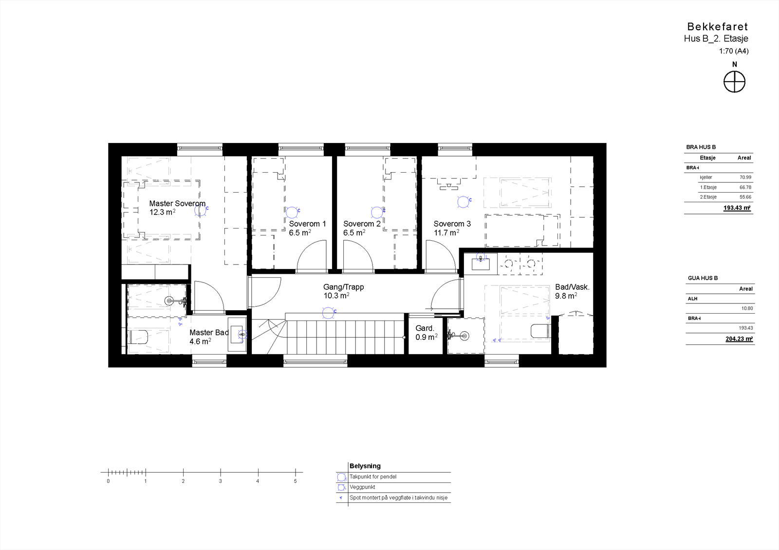 Planløsning 2.etasje Galleribilde