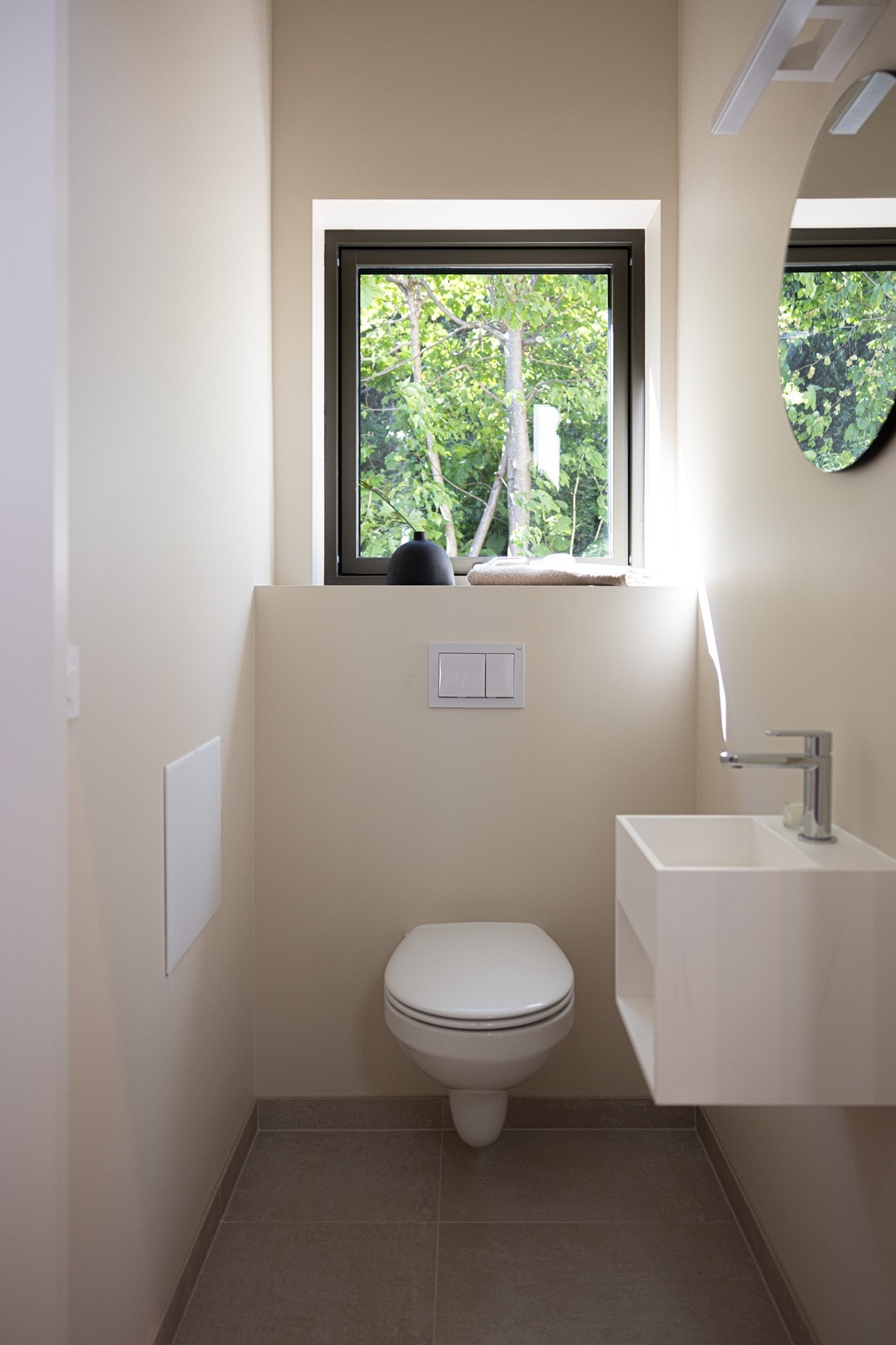 WC i gangen Galleribilde