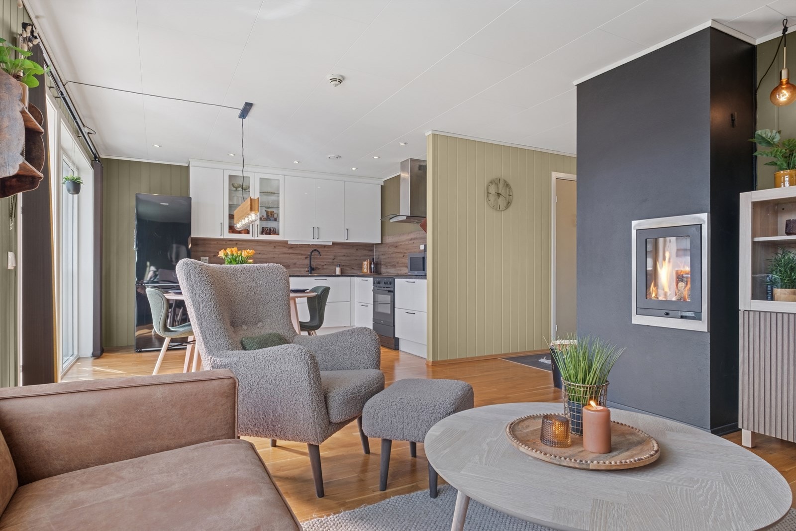 Stue/kjøkken Galleribilde