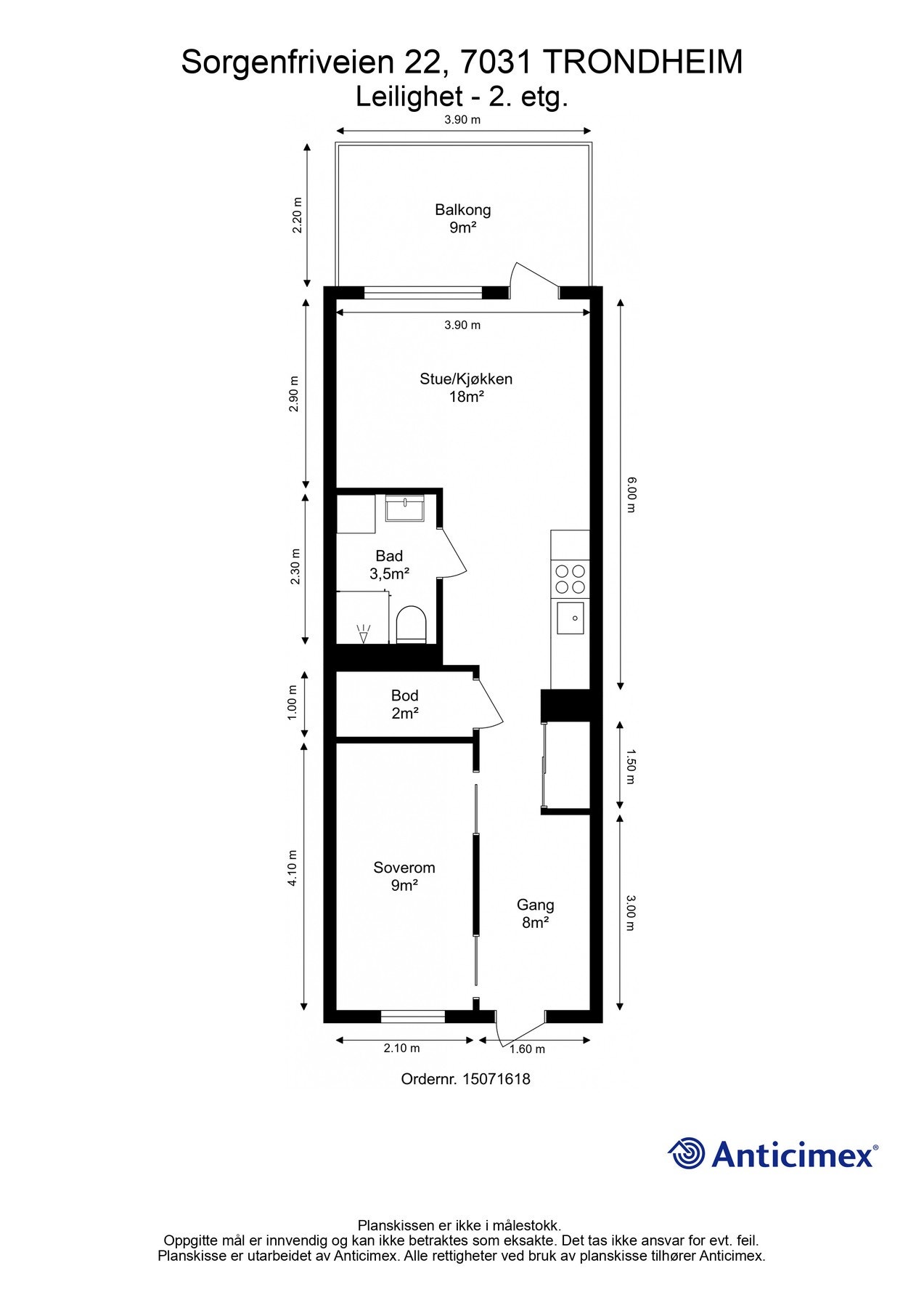 Plantegning. Galleribilde