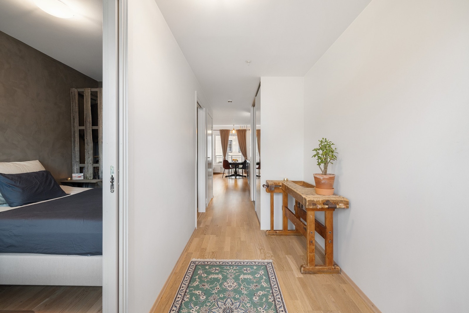 Soverommet ligger i tilknytting til entréen. Galleribilde