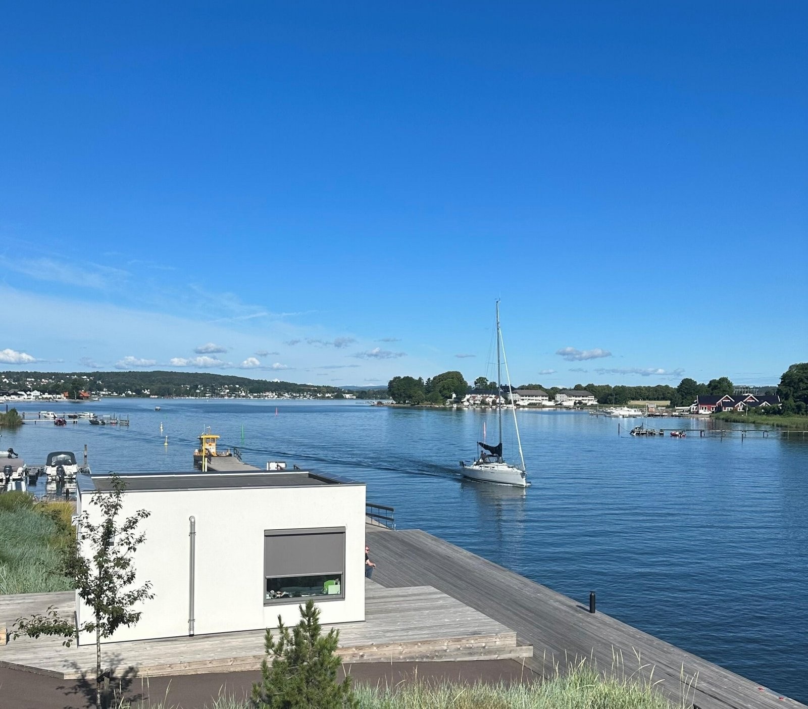 Utsikten fra terrassen er ubetalelig Galleribilde