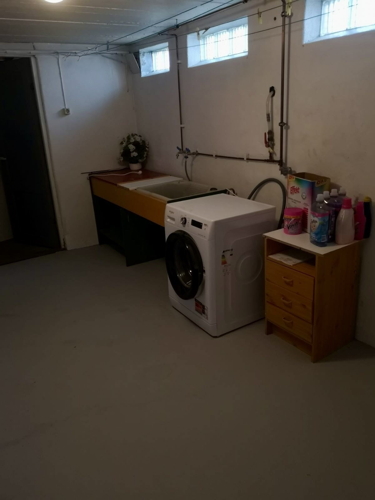 Vaskerom i kjeller Galleribilde