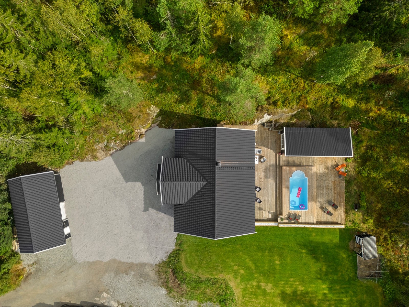 Dronebilde. Galleribilde