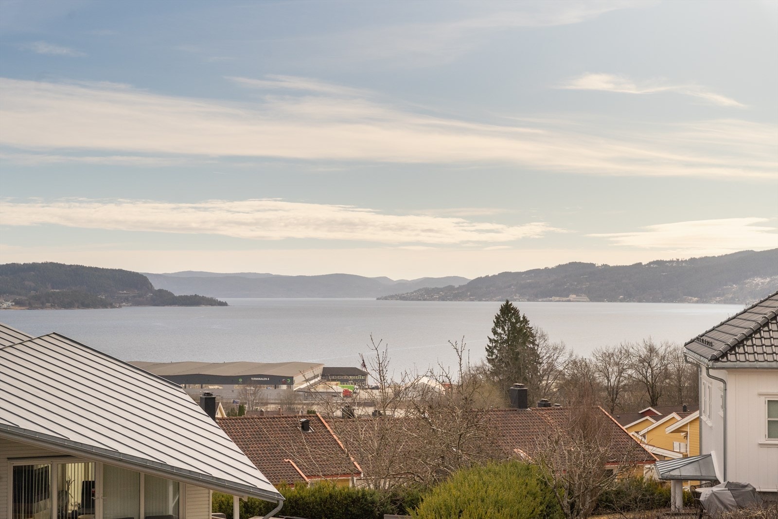 Nydelig utsikt over Drammensfjorden Galleribilde