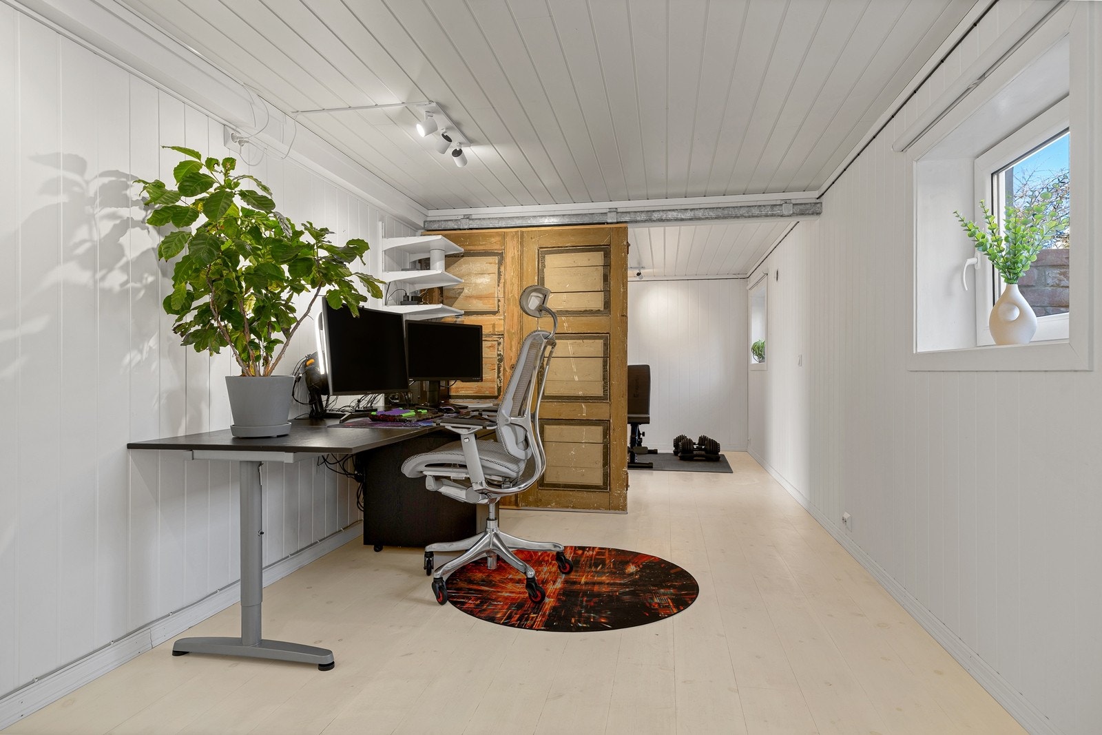 Soverom i dag brukt som kontor Galleribilde