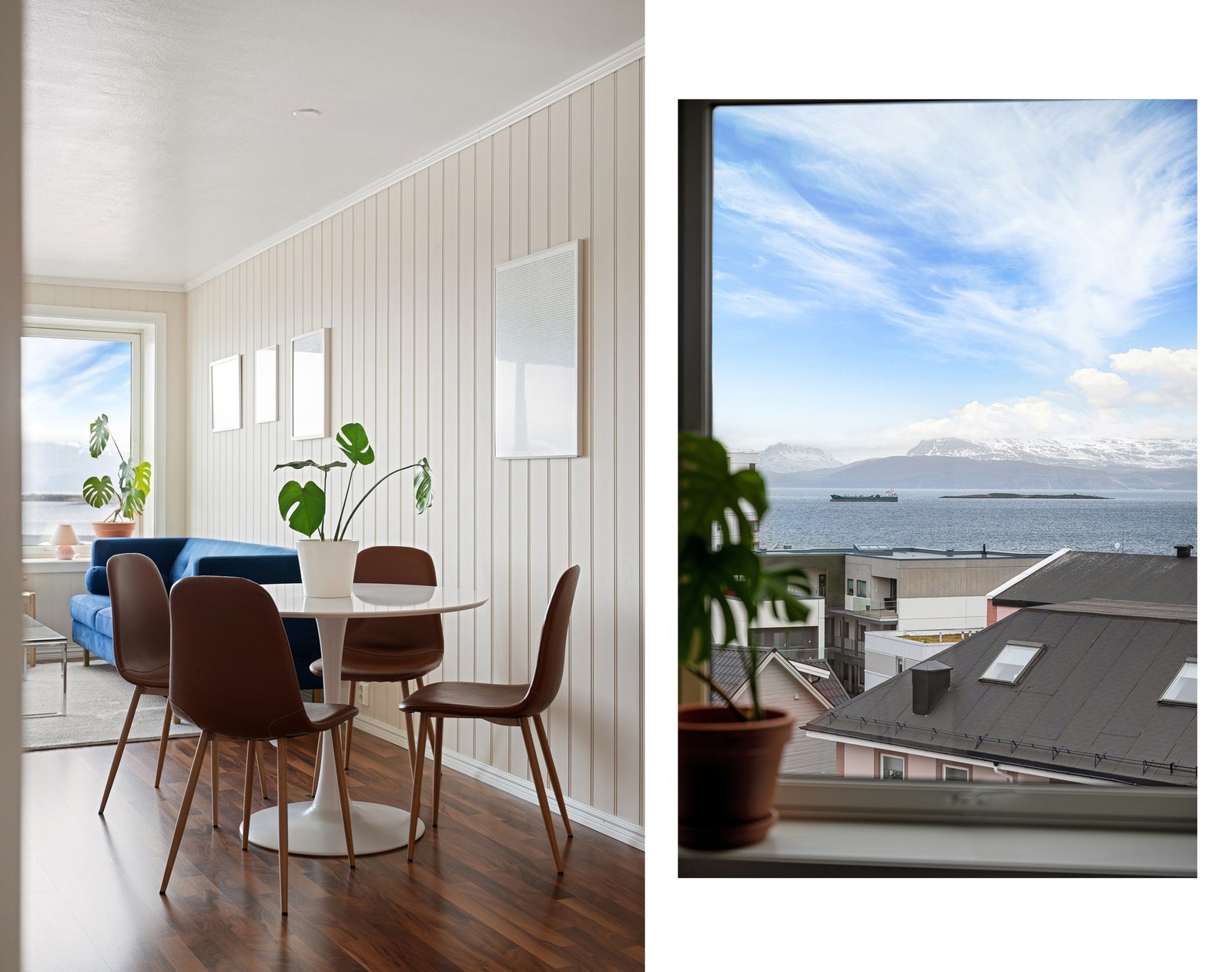 Fin plass for spisebordet Galleribilde