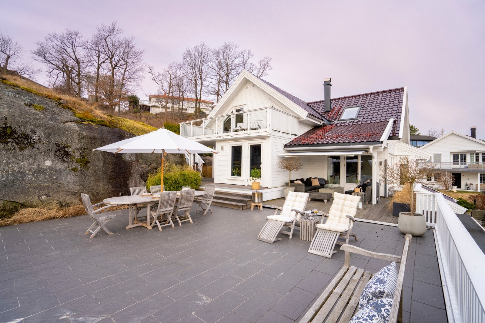 Her er det god plass til gjester. Galleribilde