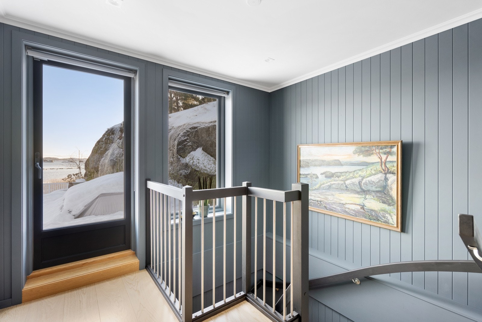 Sjøutsikt fra trappegangen også Galleribilde