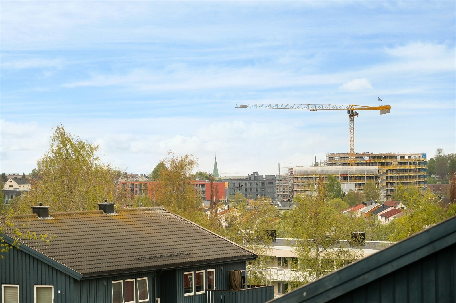 Utsikt fra balkong. Galleribilde