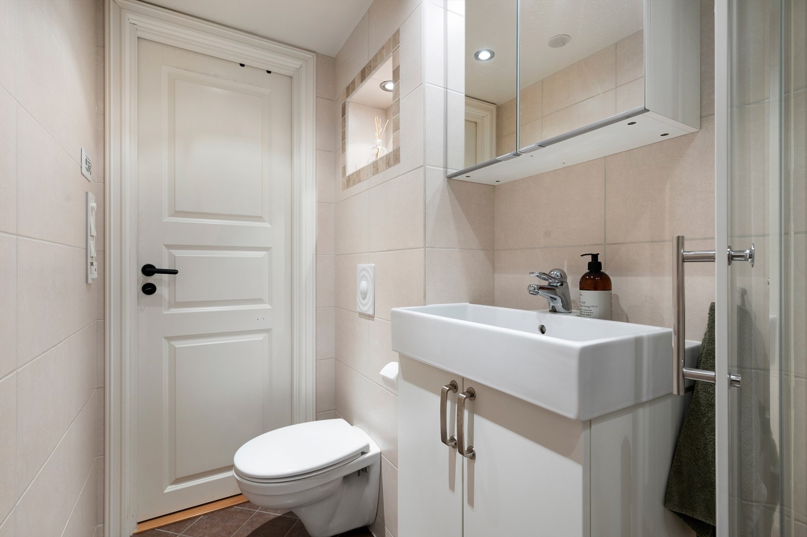 Badet er oppmålt til 2,5 m². Galleribilde