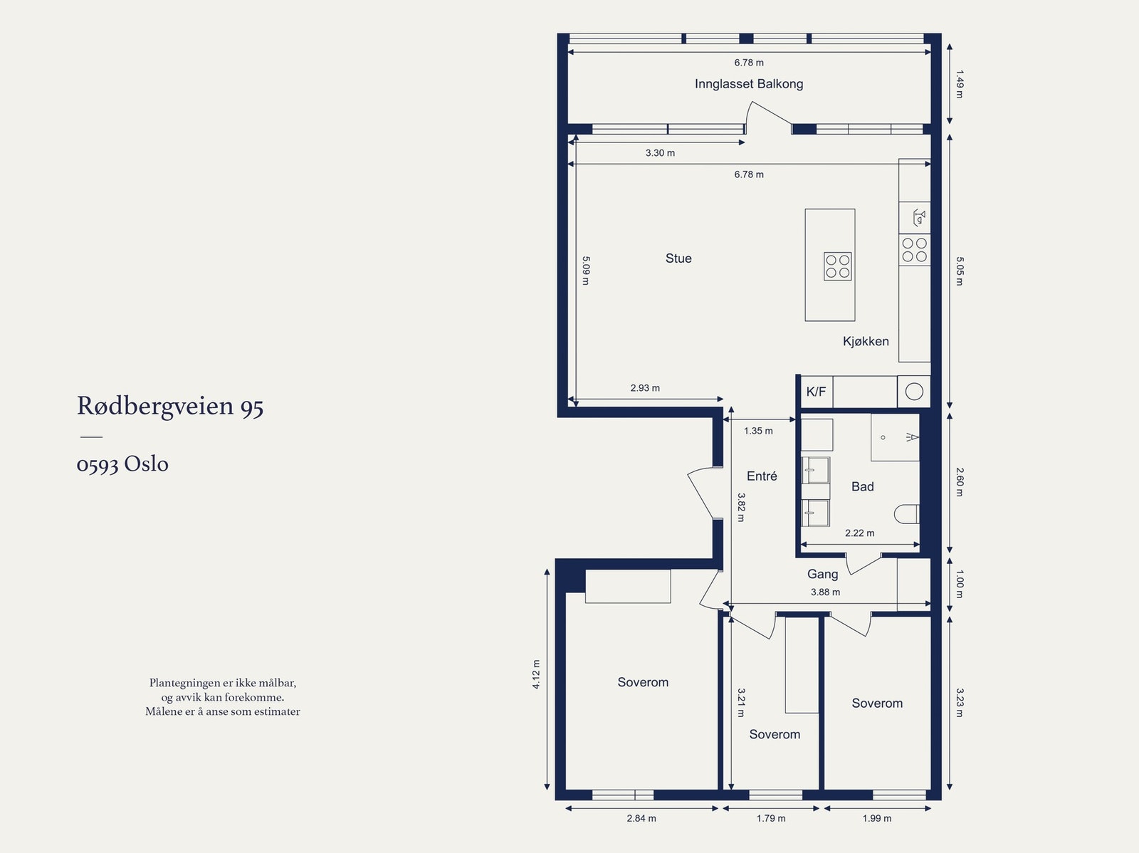 Ende- og toppleilighet beliggende i 3. etasje med praktisk planløsning som skaper en lun atmosfære. Galleribilde