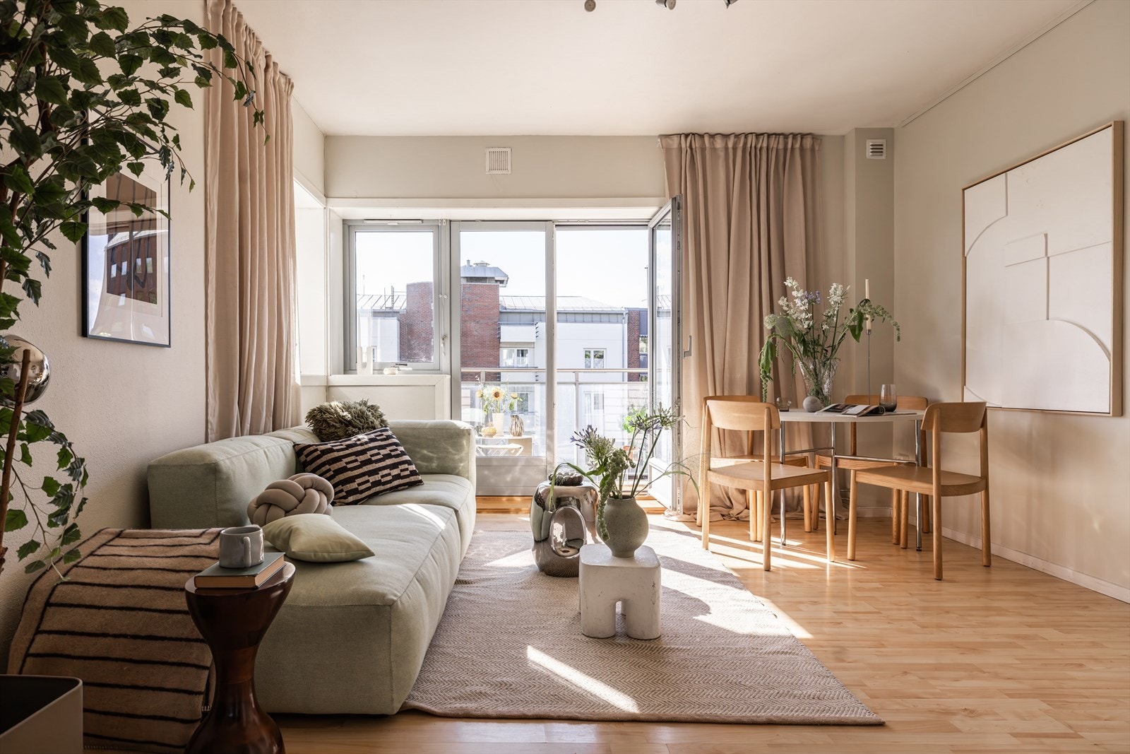 Leiligheten har en arealsmart og effektiv planløsning, som gjør dette til et perfekt førstegangskjøp! Galleribilde