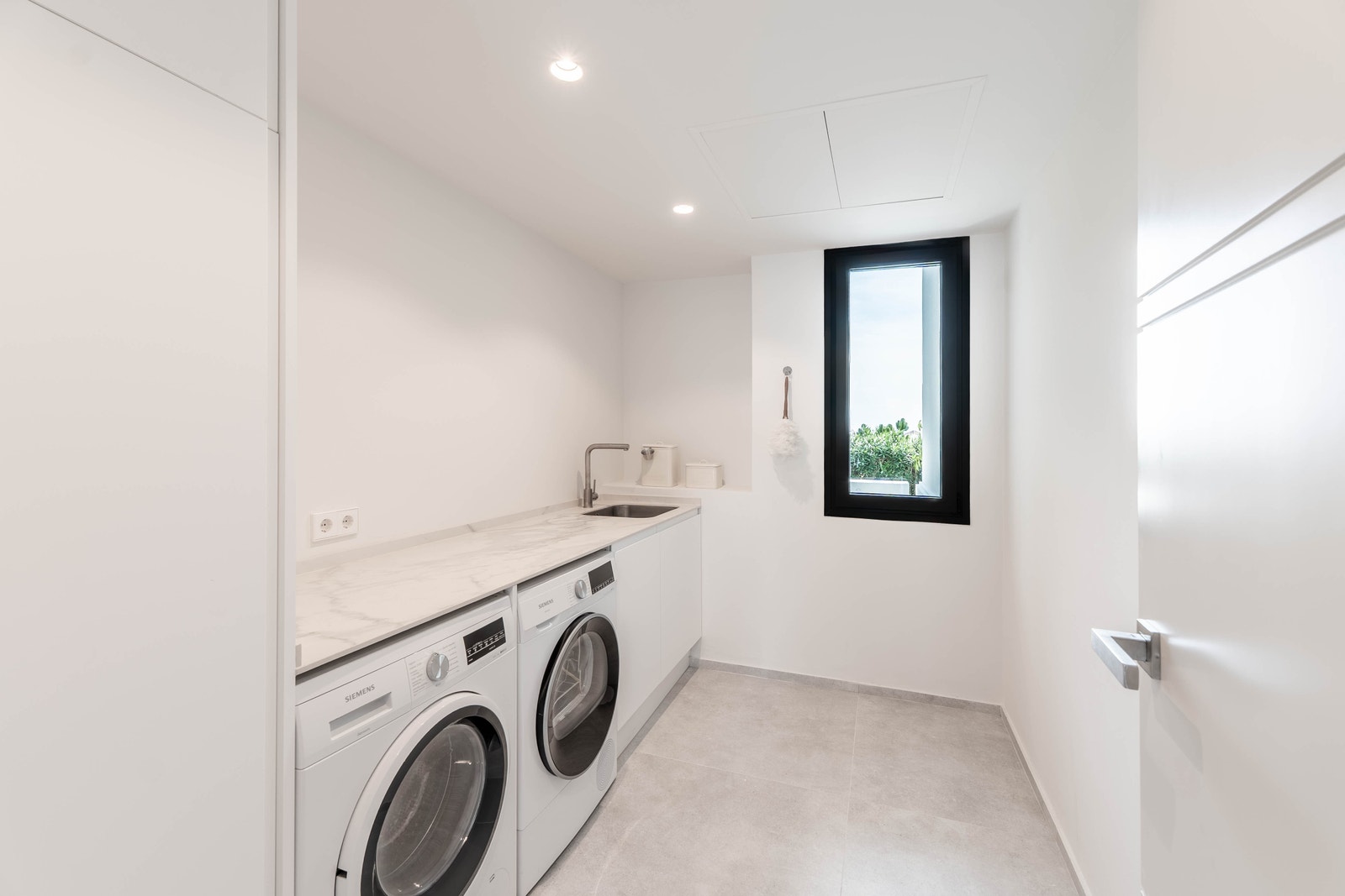 Praktisk vaskerom. Galleribilde