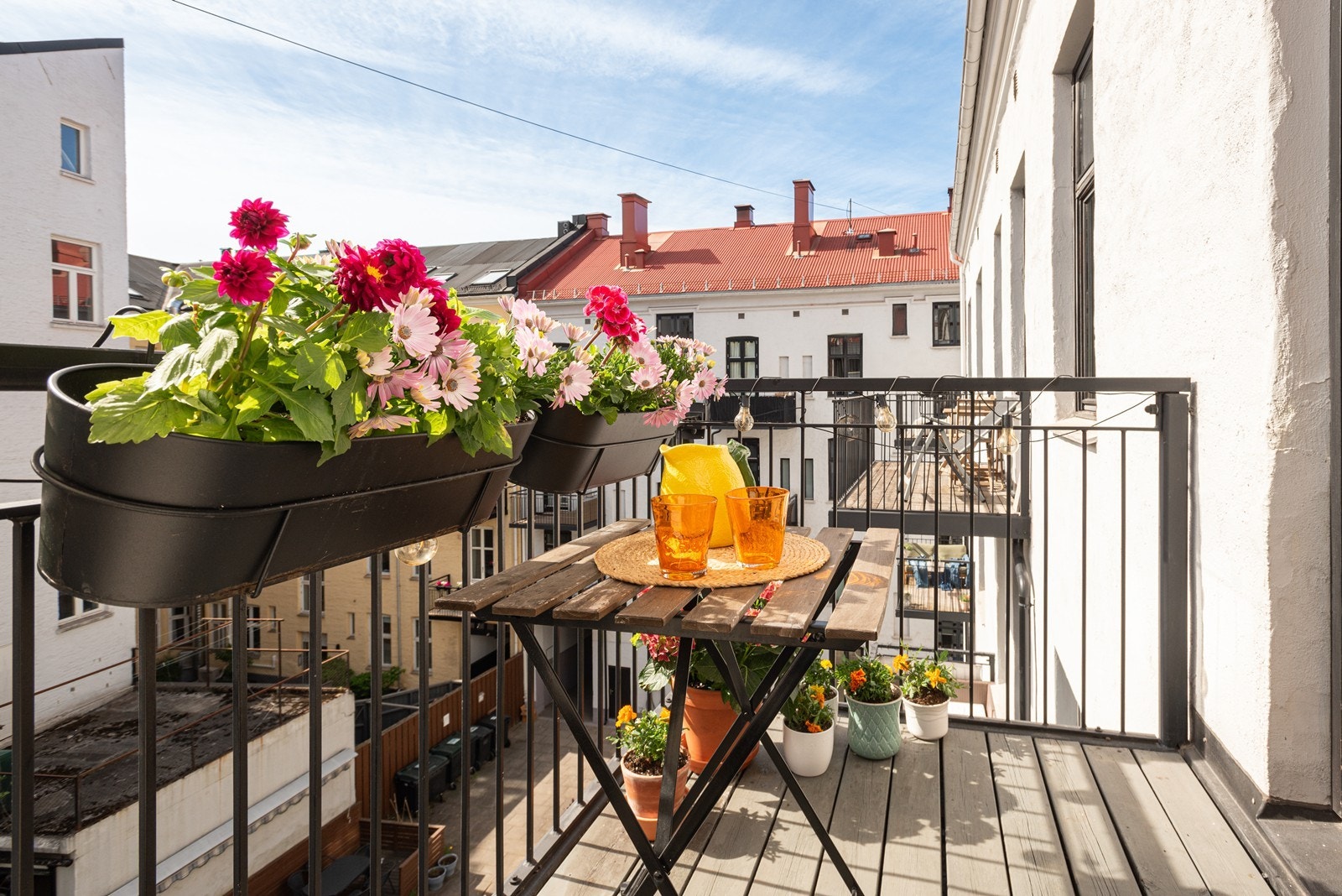 Her kan du nyte fine vår- og sommerdager. Galleribilde