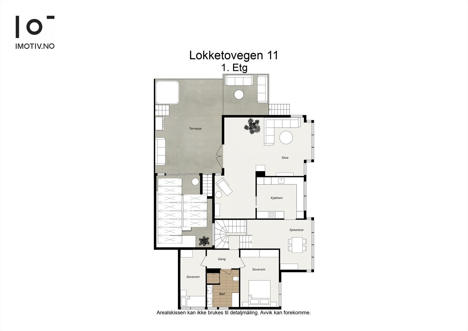 - Plantegning 1. etg - Galleribilde