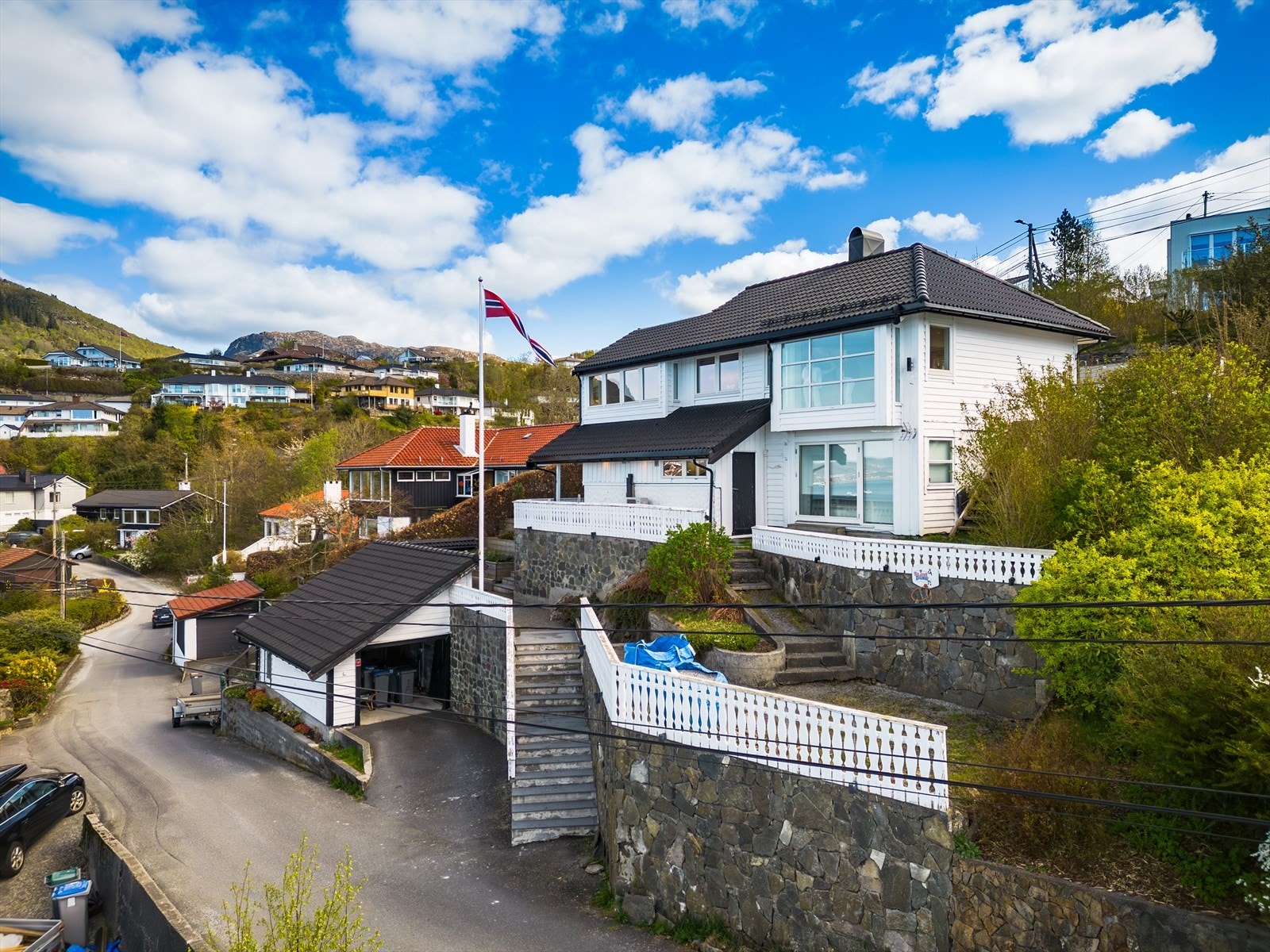 - Her har du mulighet for å installere elbillader også - Galleribilde