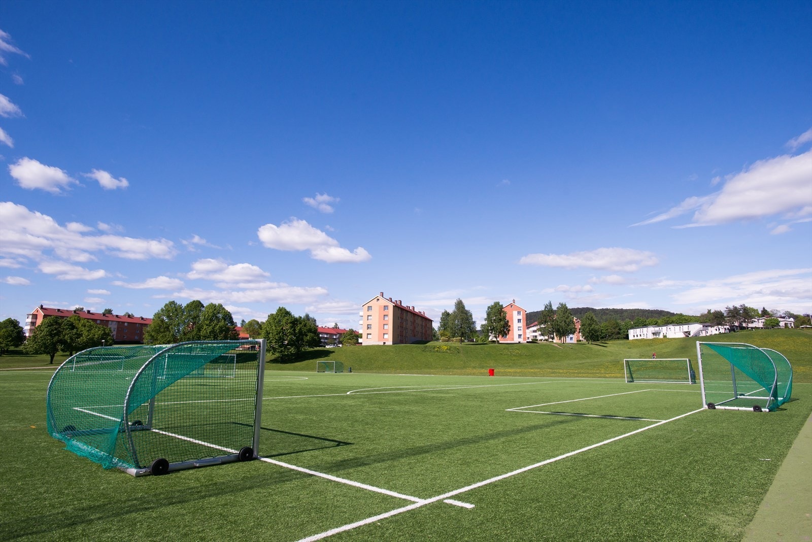 Gode rekreasjonsmuligheter både sommer og vinter med Disenparken, Muselunden og Skeidbanen like ved Galleribilde