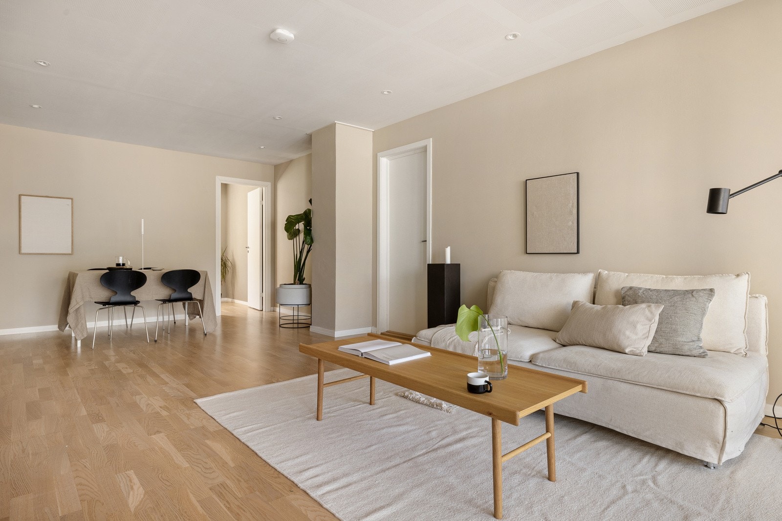 Leiligheten har mulighet for å montere peisovn om ønskelig. Galleribilde