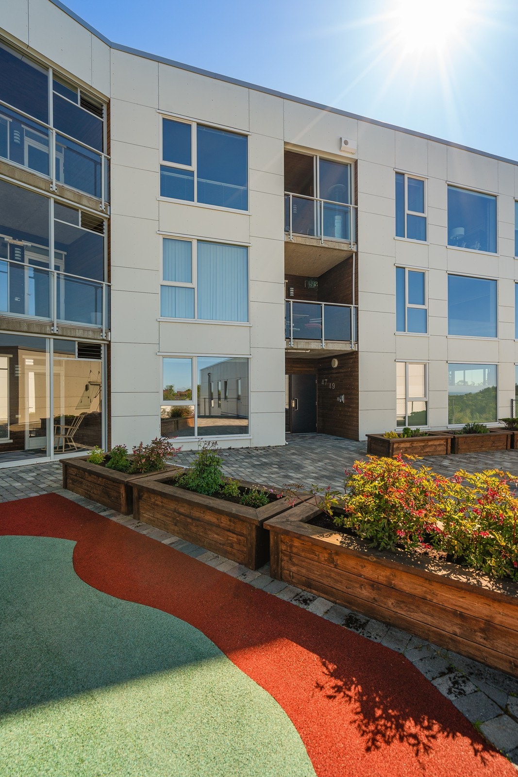 Rolig og barnevennlig boligområde som passer perfekt for alle aldersgrupper. Galleribilde