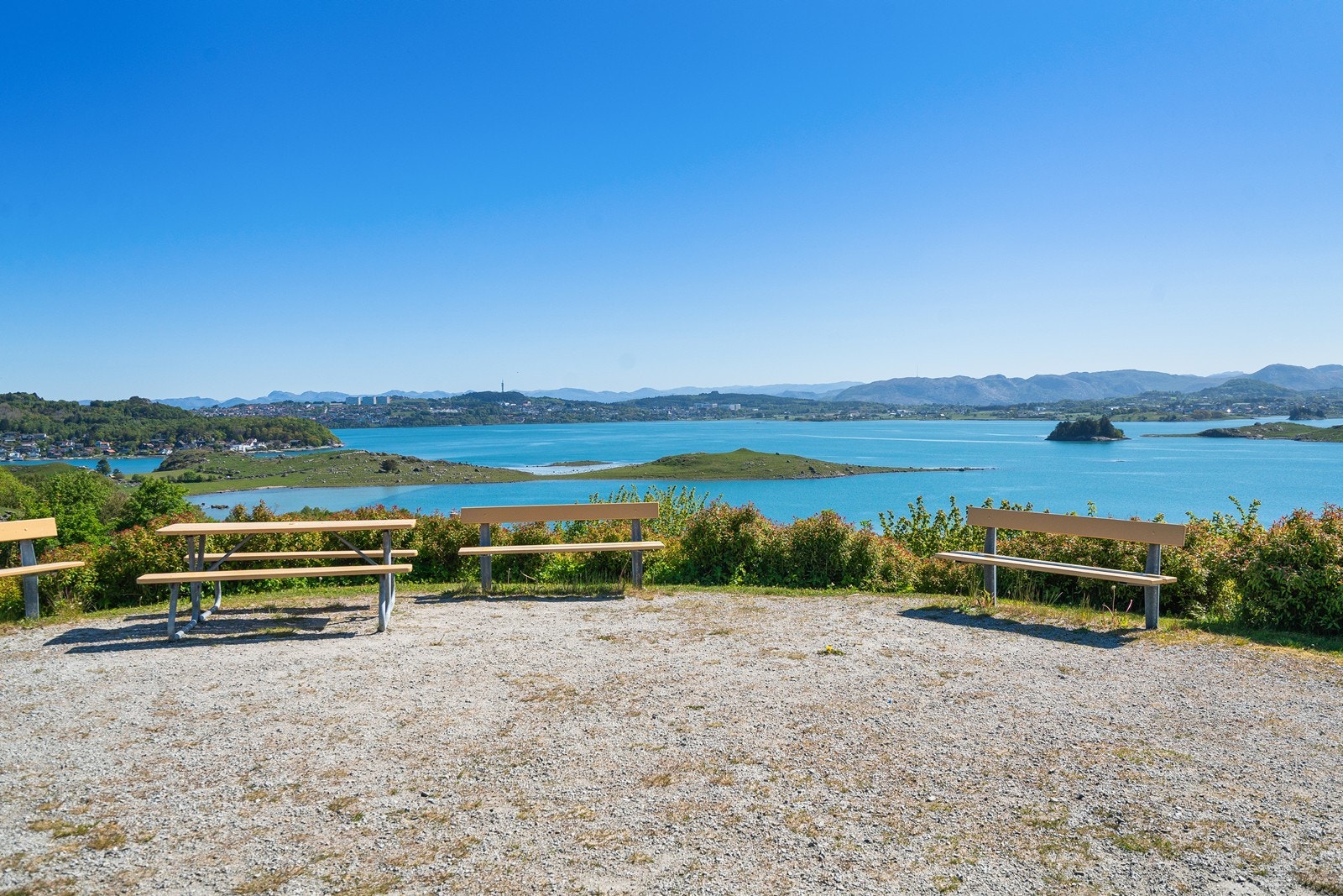 Området har flotte friluftsområder. Galleribilde