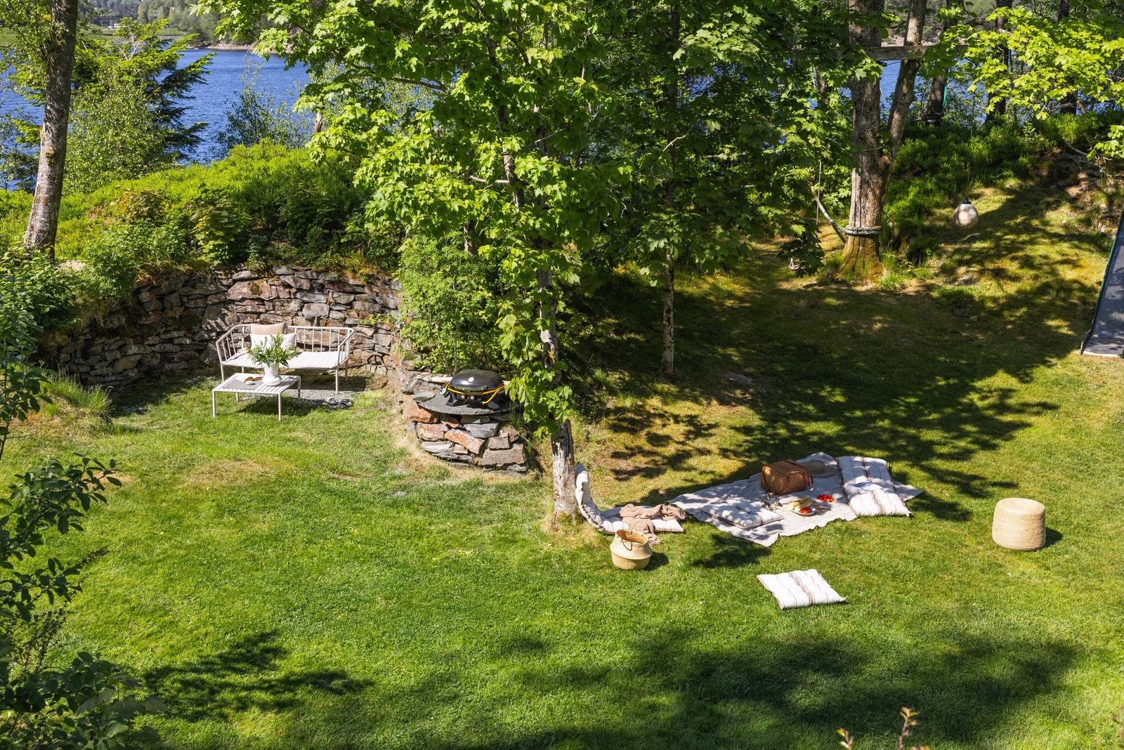 Her ligger alt til rette for at både store og små vil kunne boltre seg. Galleribilde