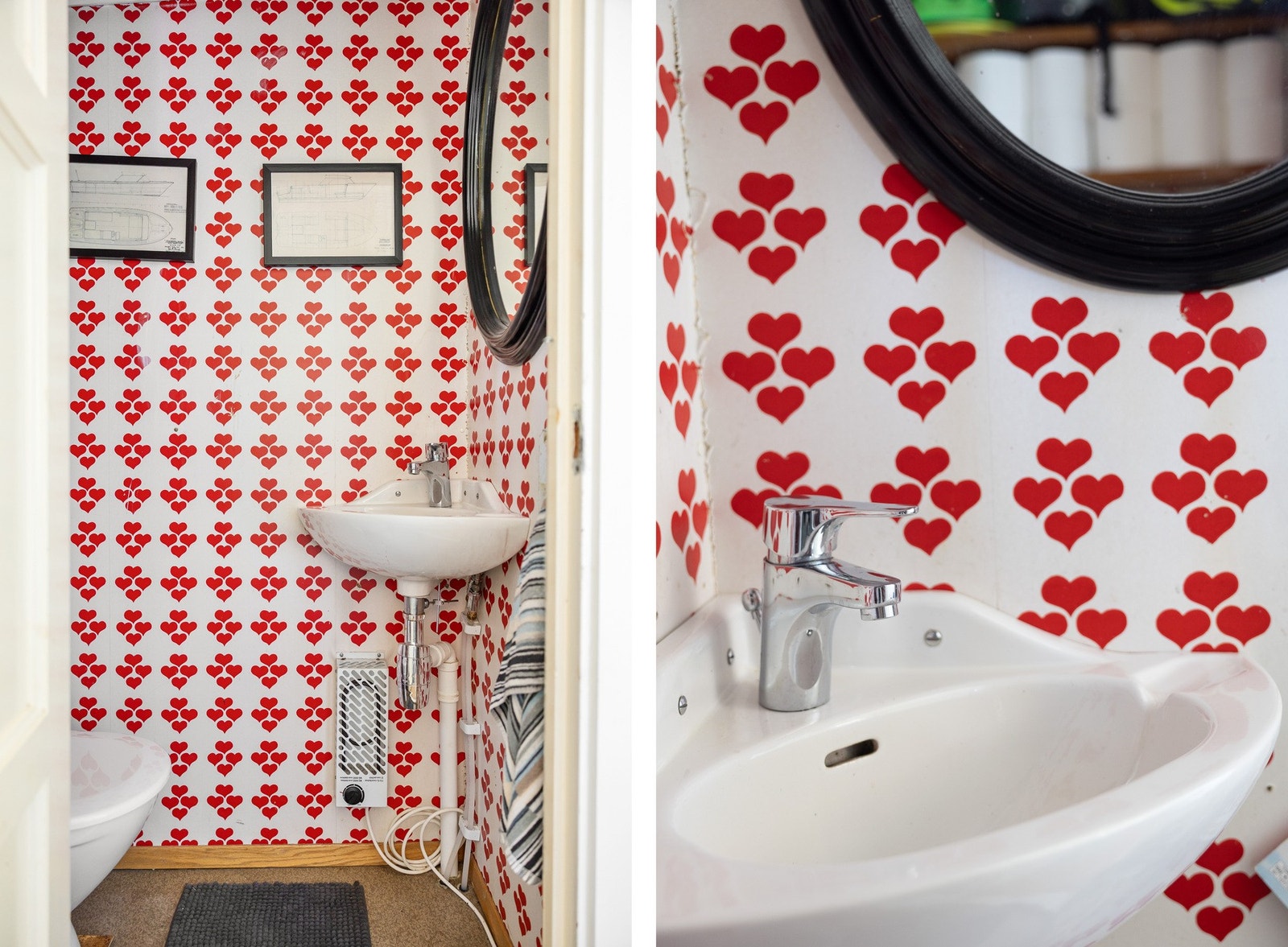 Praktisk separat gjestetoalett. Galleribilde