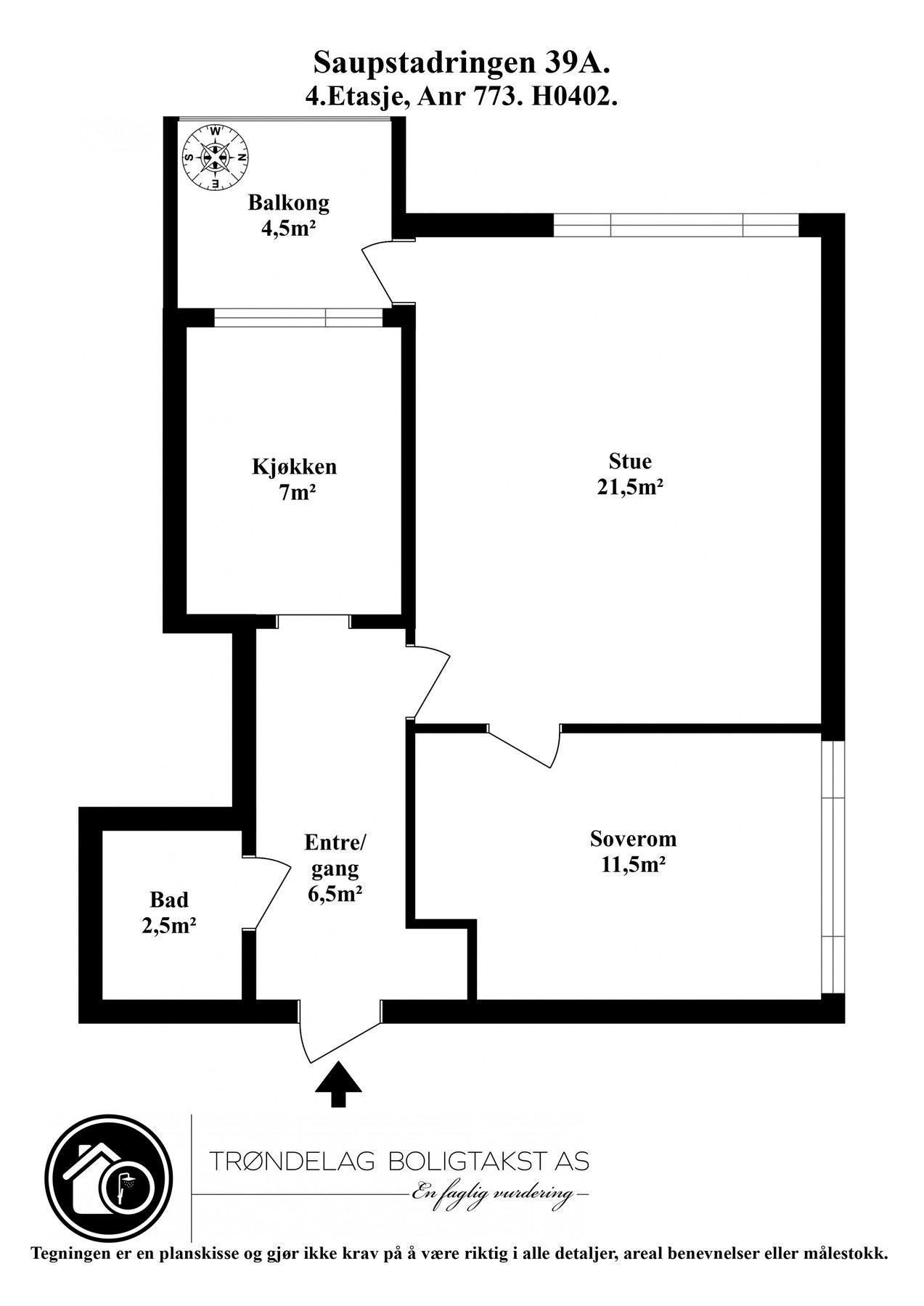 Planskisse. Galleribilde