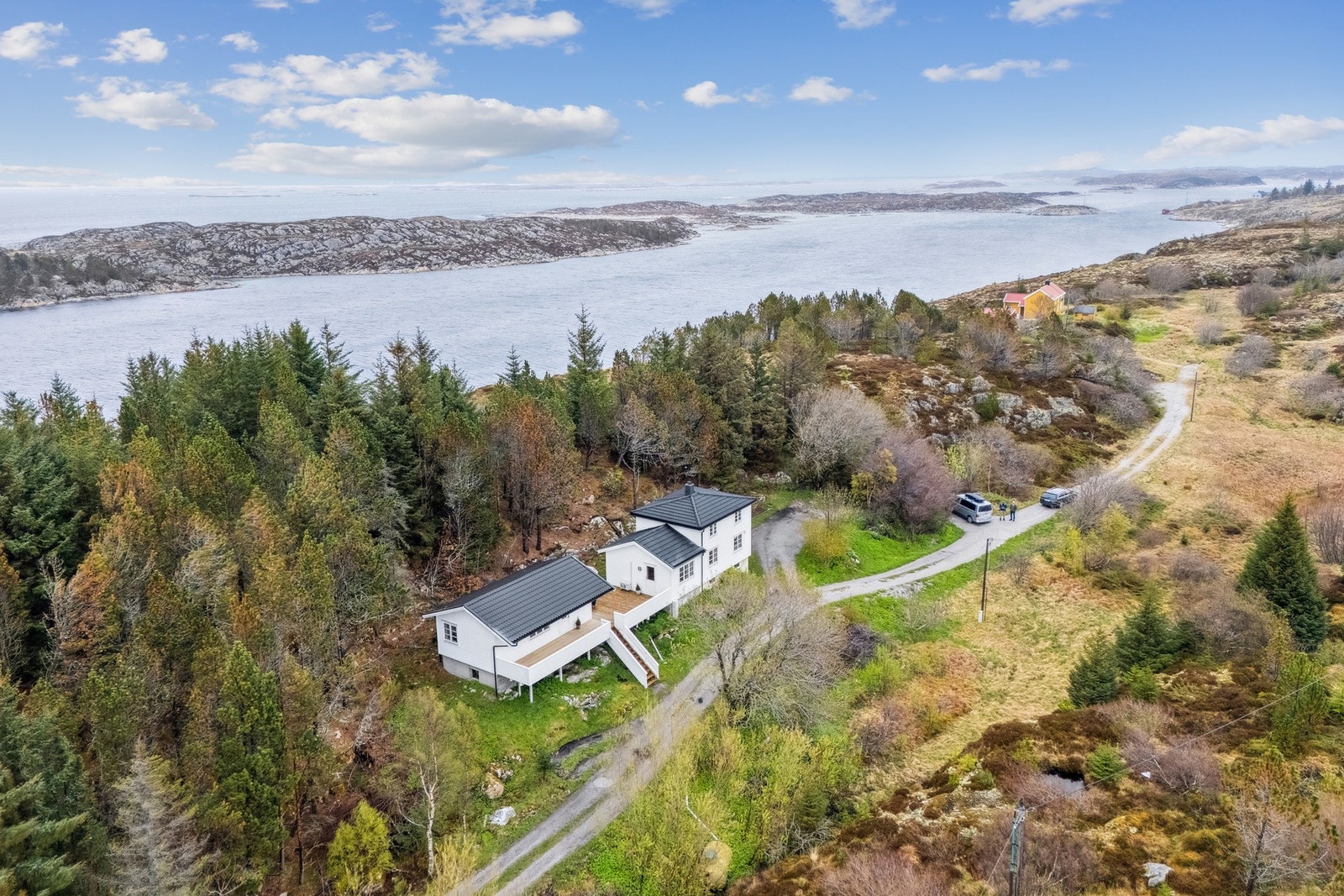 Tilbaketrukken beliggenhet med flott natur i alle retninger Galleribilde