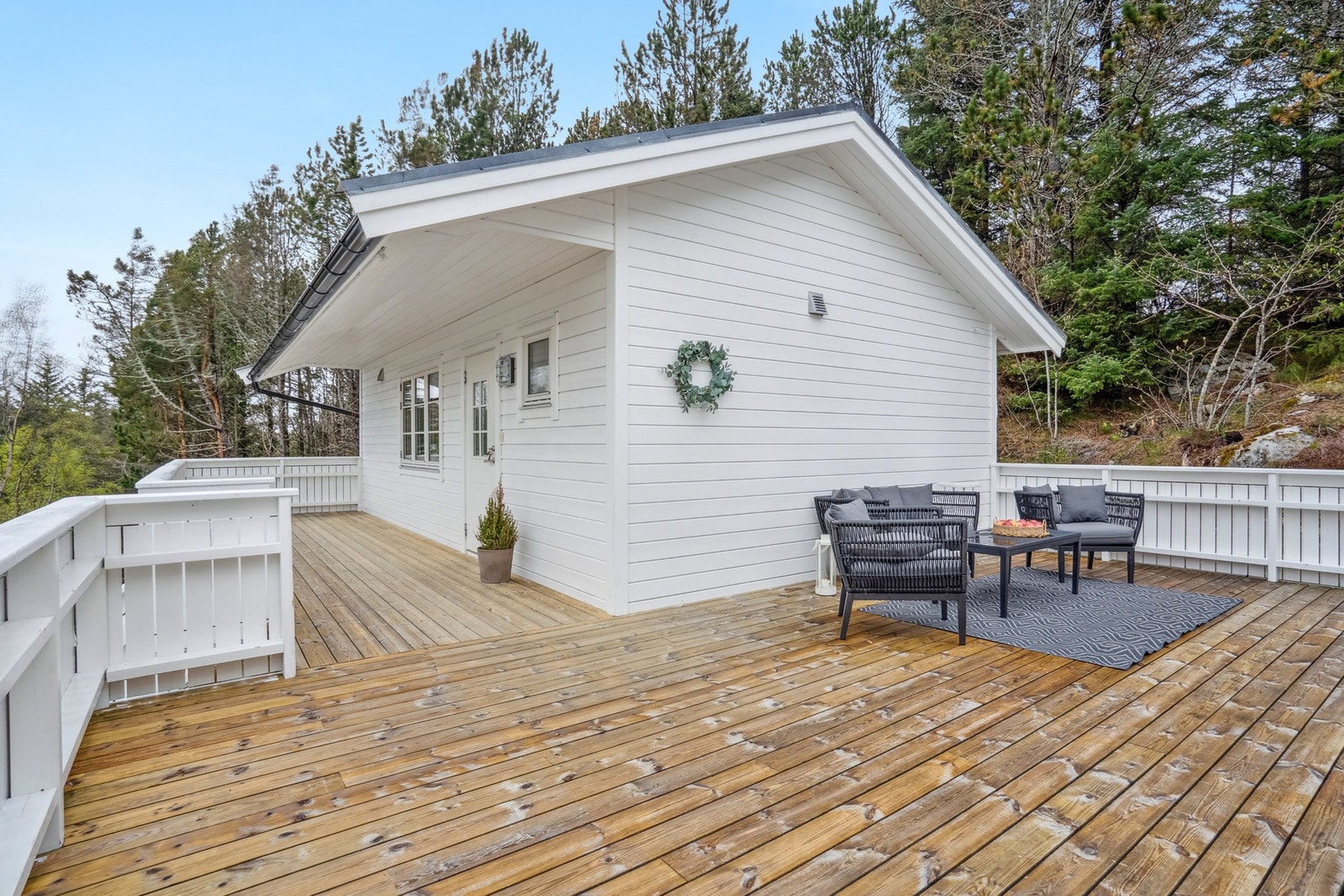 Uthuset er innredet som en egen enhet med alle fasiliteter Galleribilde