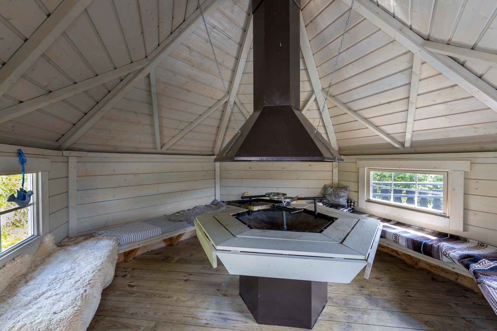 Her kan man samle venner og familie uansett årstid. Galleribilde