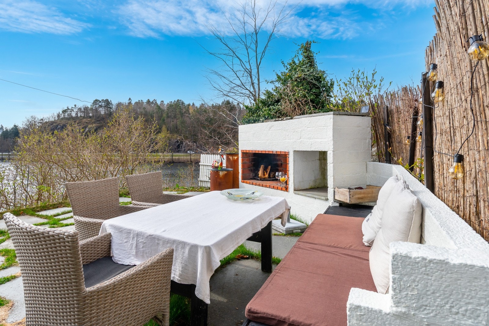 Fin utsikt til Langsævannet. Galleribilde