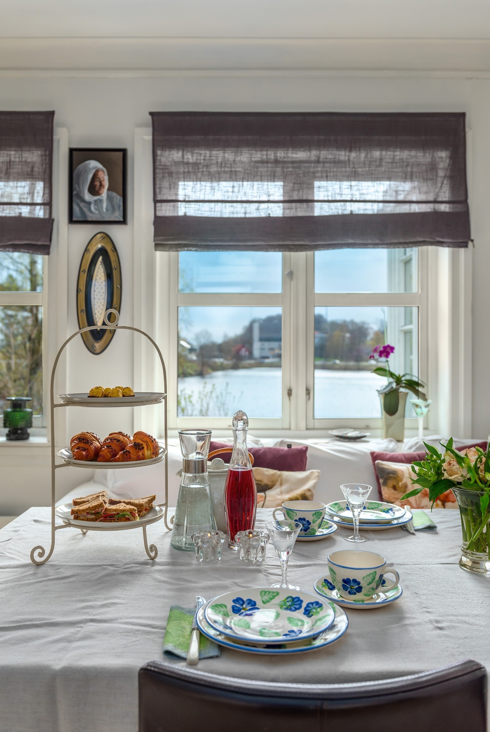 Nydelig utsikt fa spisestua. Galleribilde