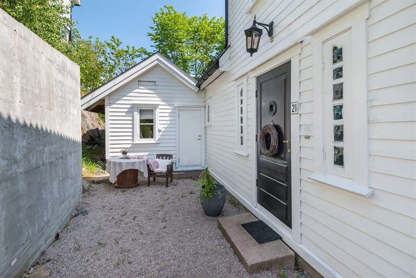 Hyggelig inngangsparti. Galleribilde