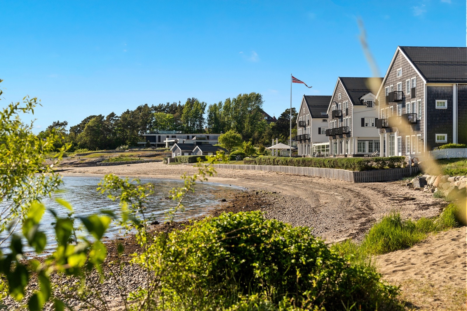 Larkollen er kjent for Støtvig hotel. Galleribilde
