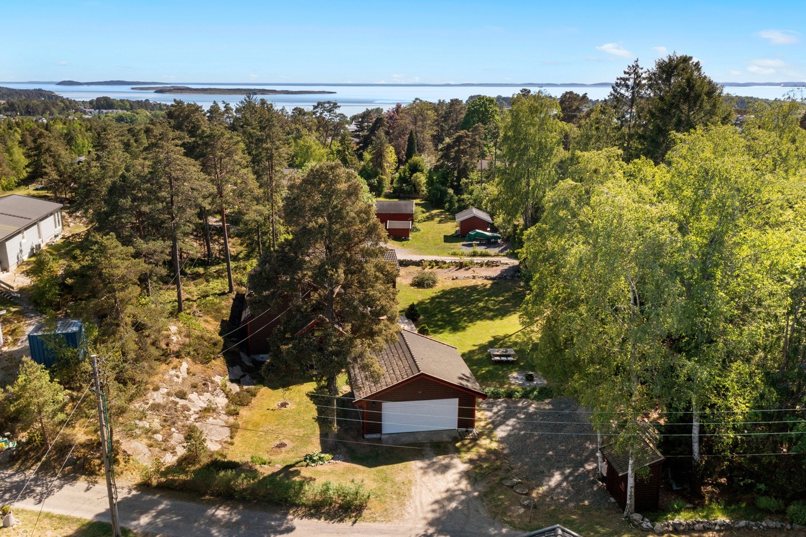 Parkering i garasje eller på egen tomt. Galleribilde