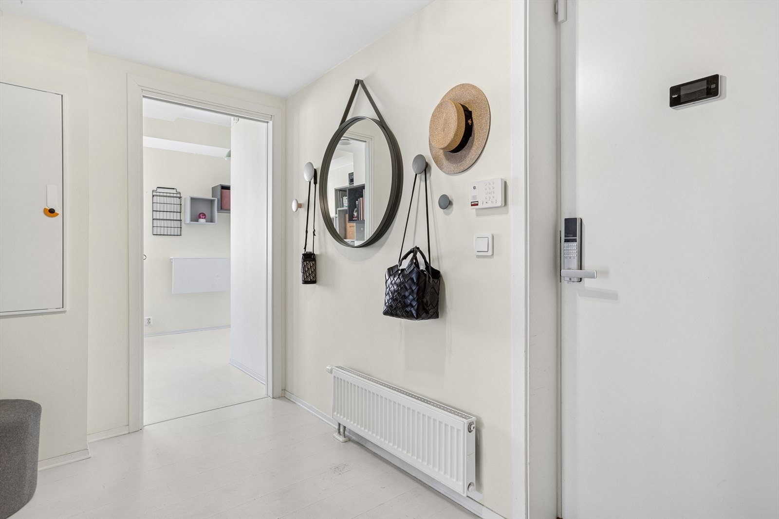 Boligen har en innbydende entré. Galleribilde