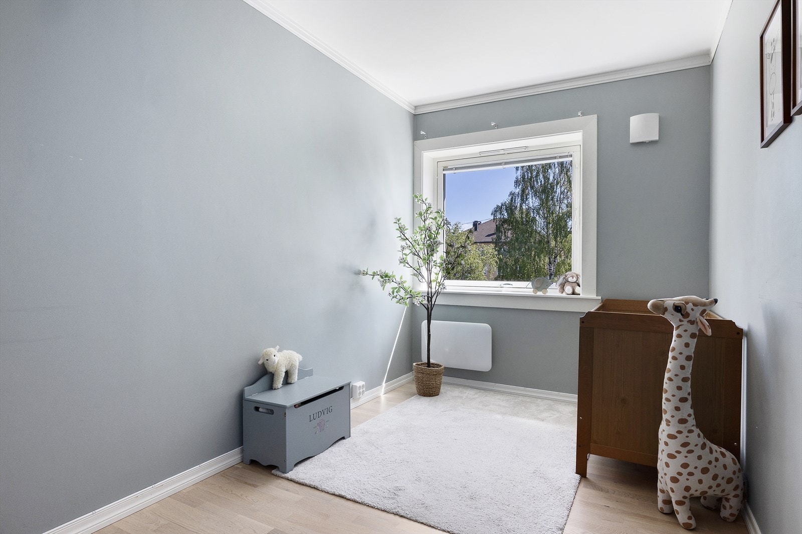 Soverom II | Lyst og hyggelig soverom i lune farger Galleribilde