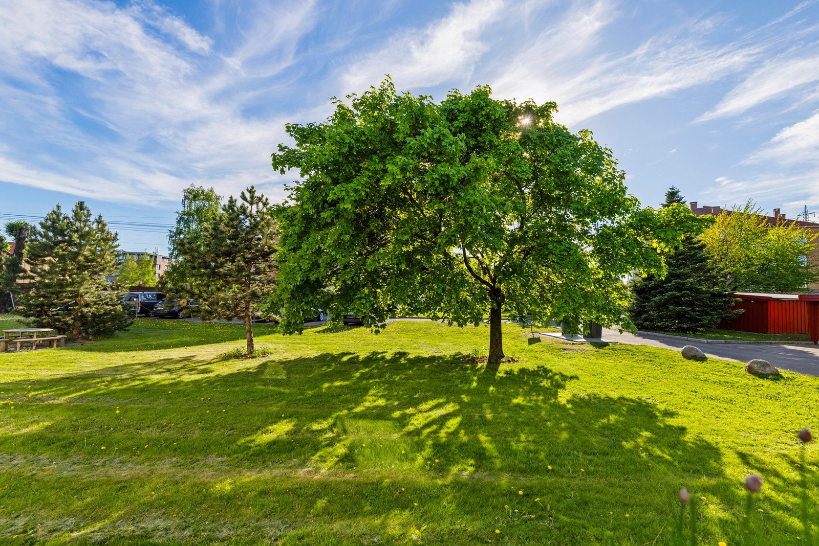Utsyn til hyggelige fellesområder Galleribilde