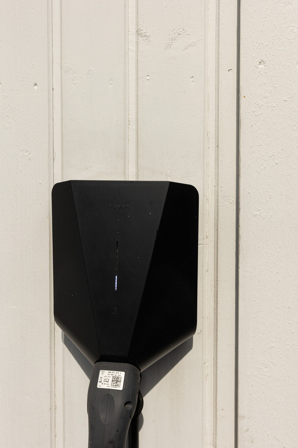 Det er montert el-bil lader Galleribilde