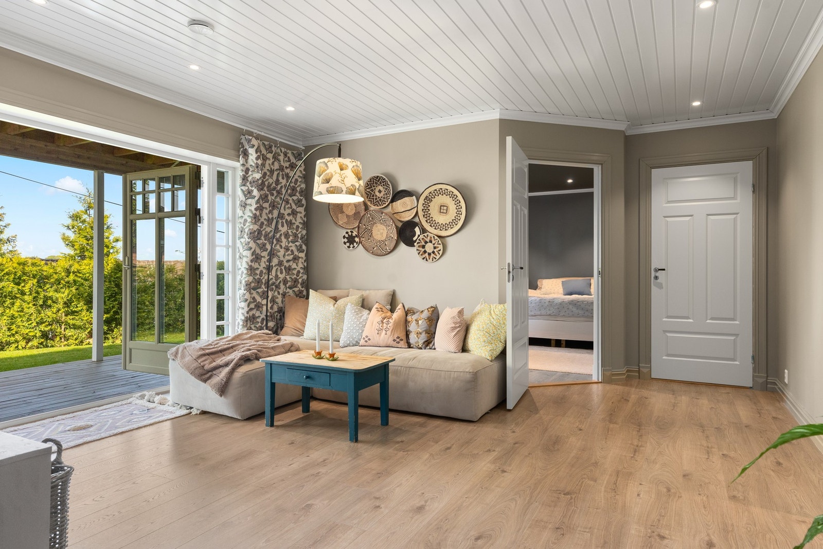 Det er egen stue i underetasjen, som gir ekstra fleksibilitet Galleribilde