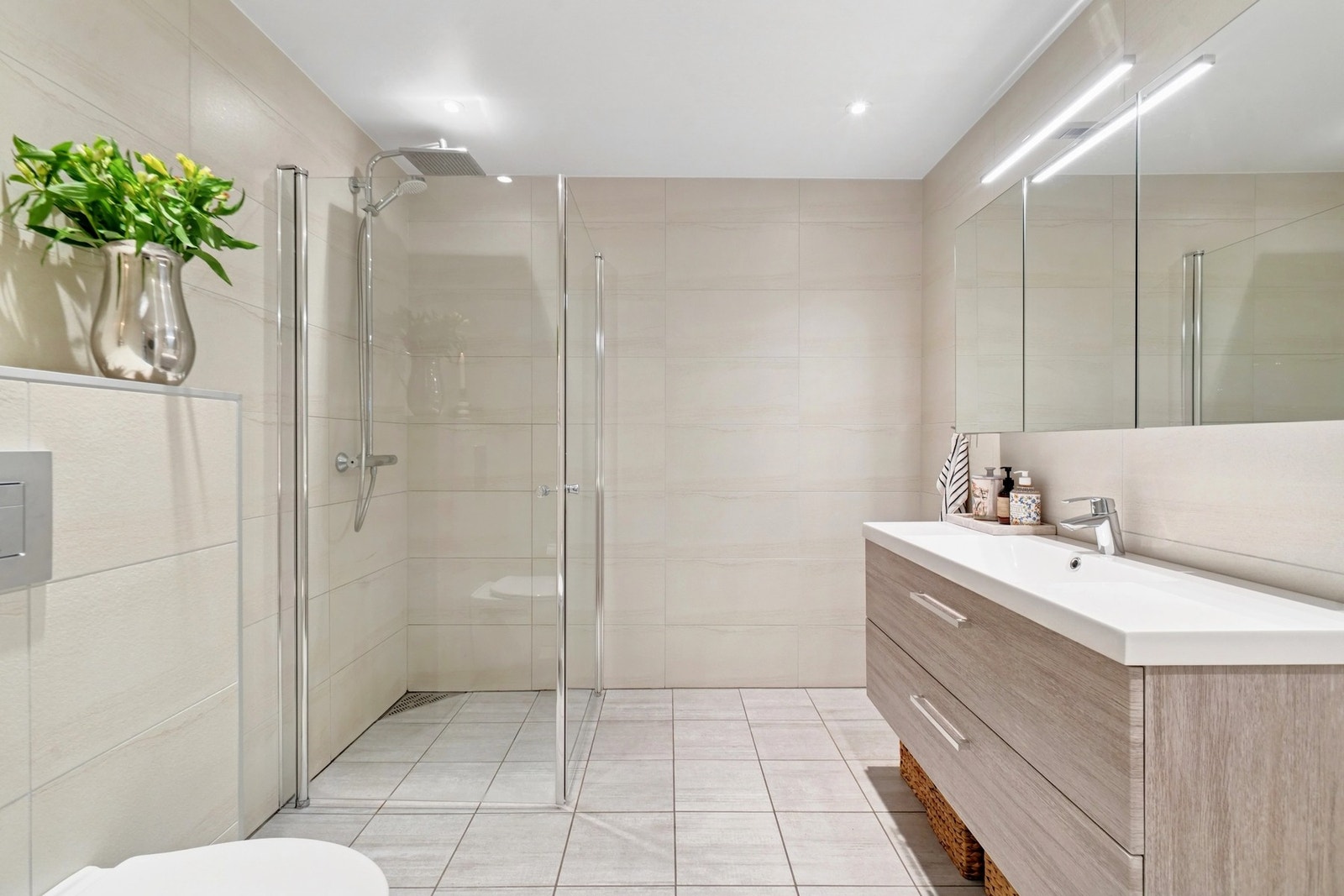 Lekker flislagt bad fra 2018 Galleribilde