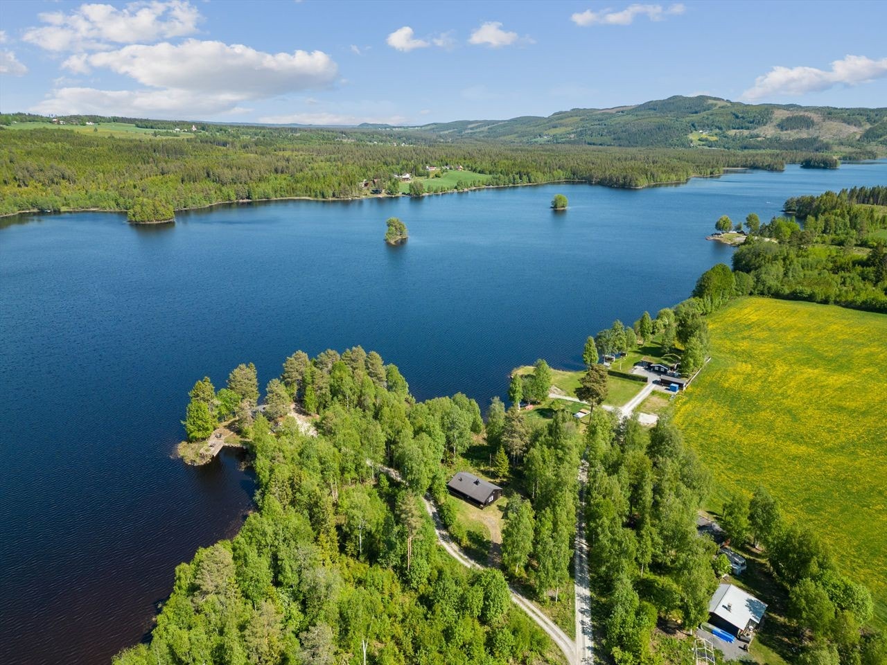 Dronefoto Galleribilde