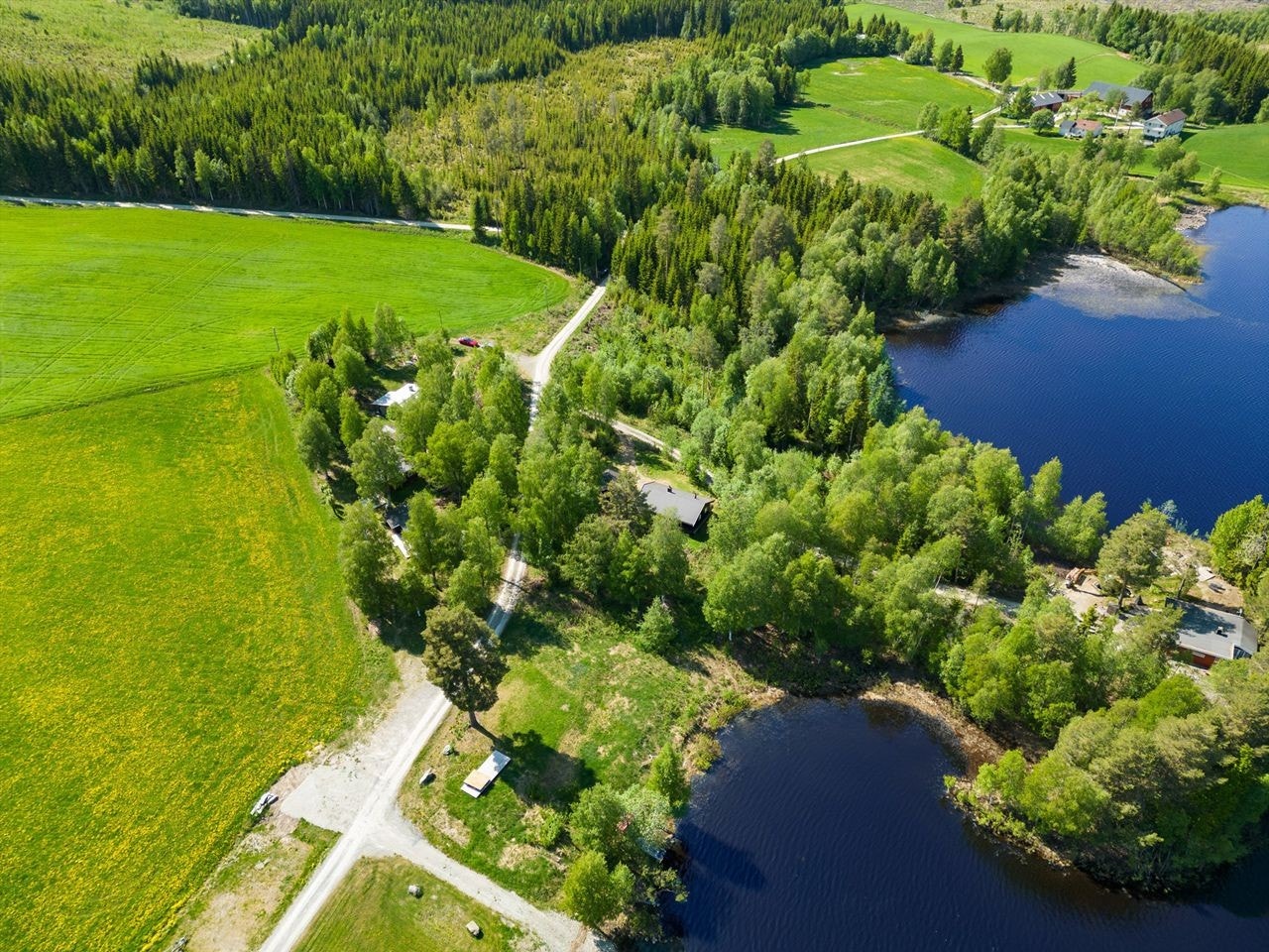 Dronefoto Galleribilde