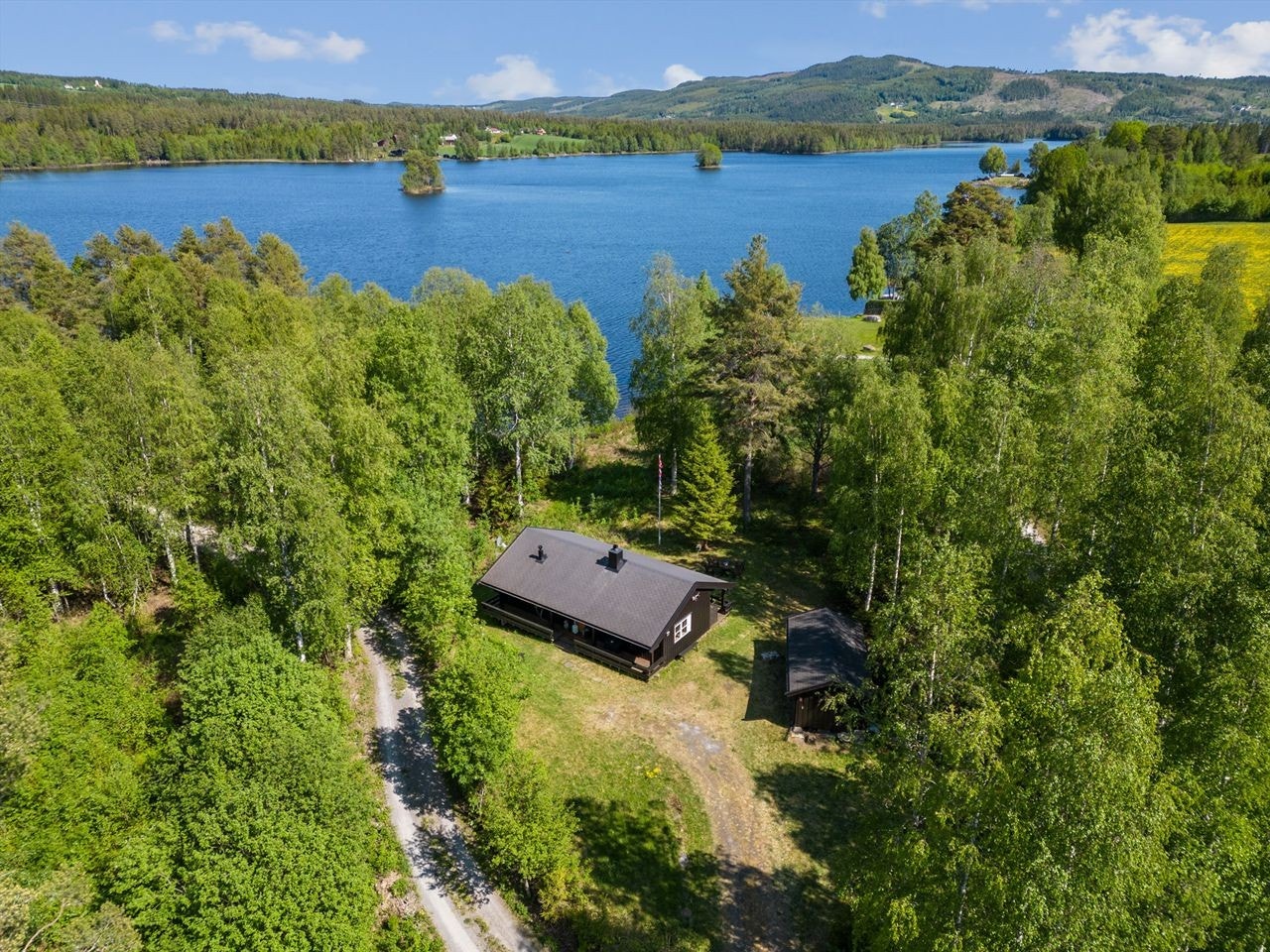 Dronefoto Galleribilde