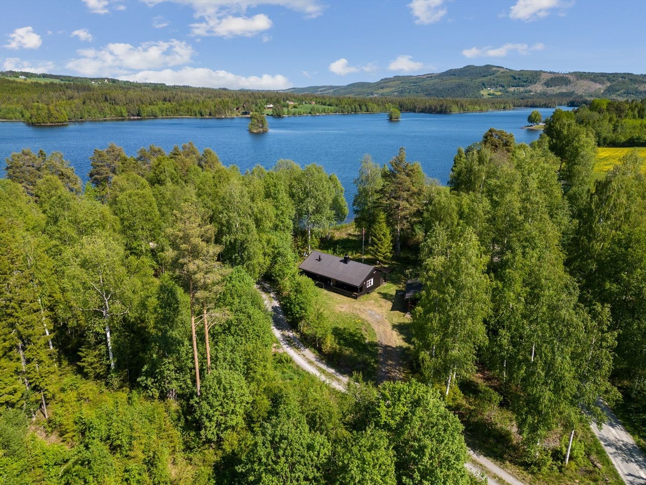 Dronefoto Galleribilde