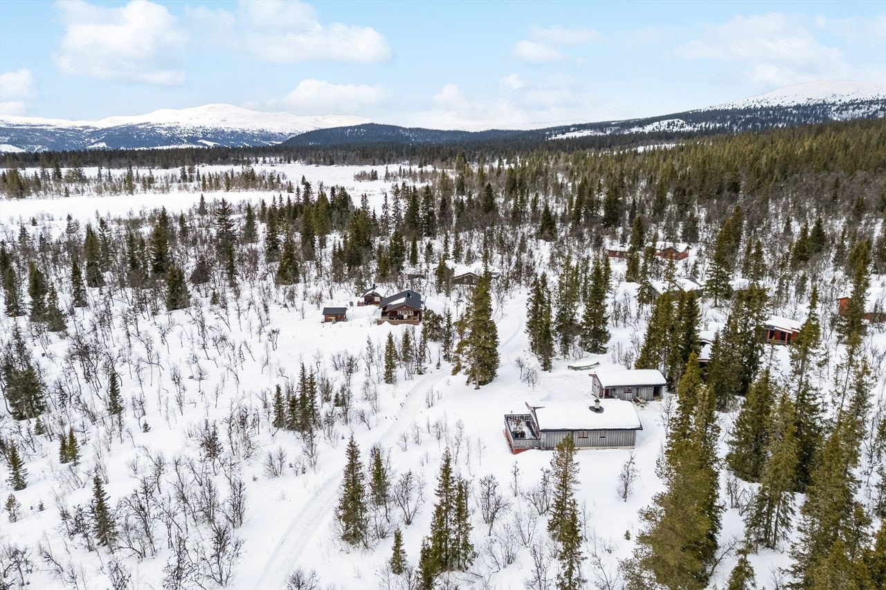 Nærmeste skiløype ligger ca. 450 meter unna. Galleribilde