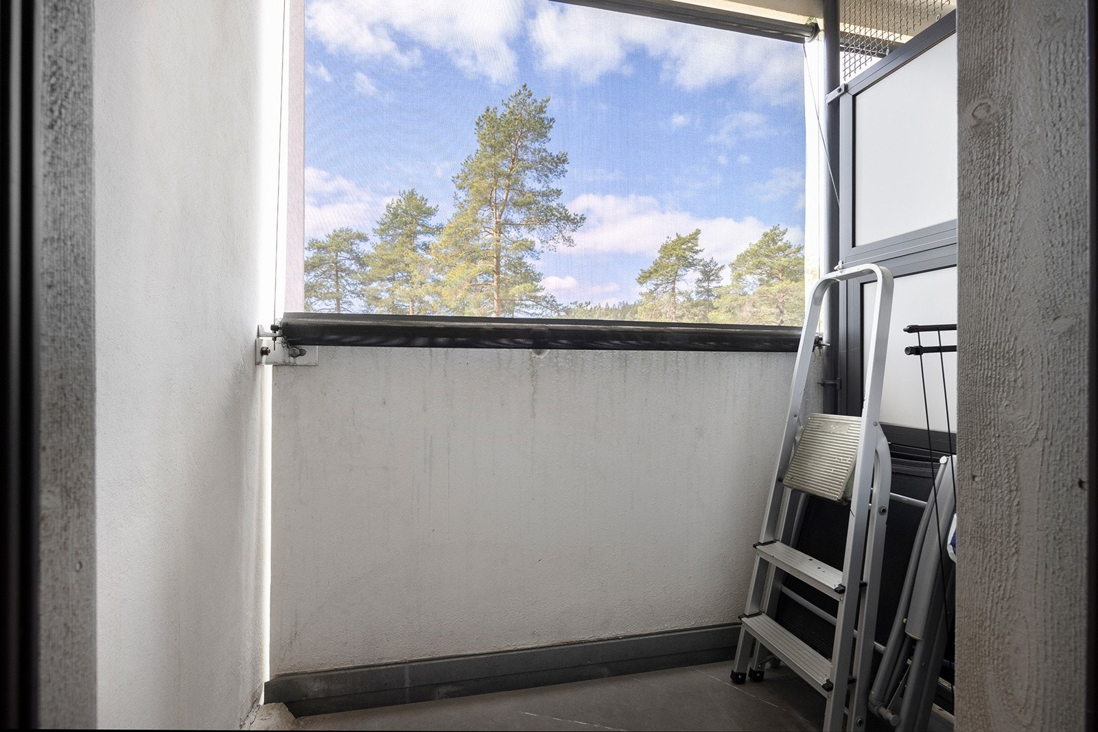 Luftebalkong ca 2 kvm Galleribilde