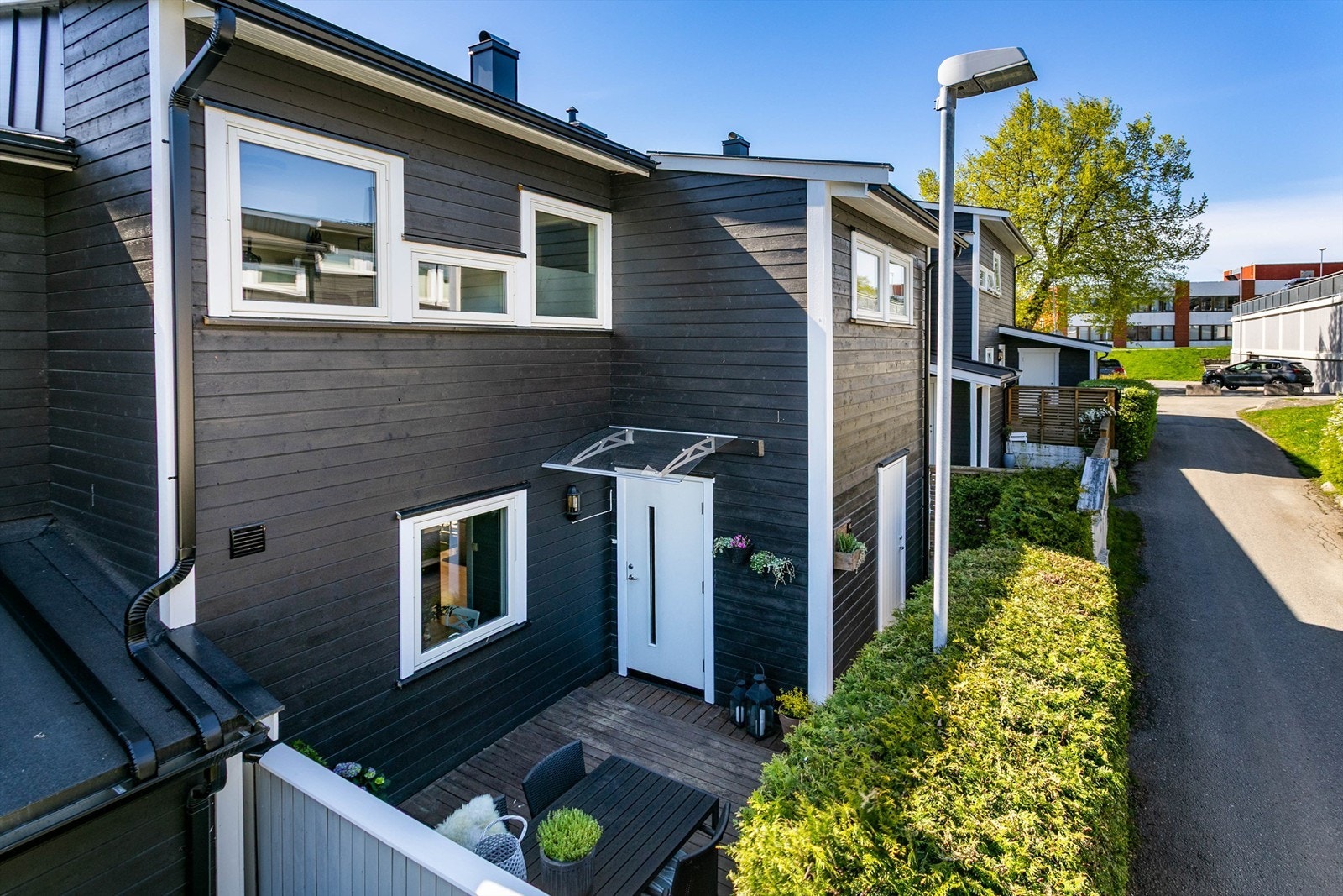 I det nye tilbygget er også en bod med utvendig adkomst inkludert. Galleribilde