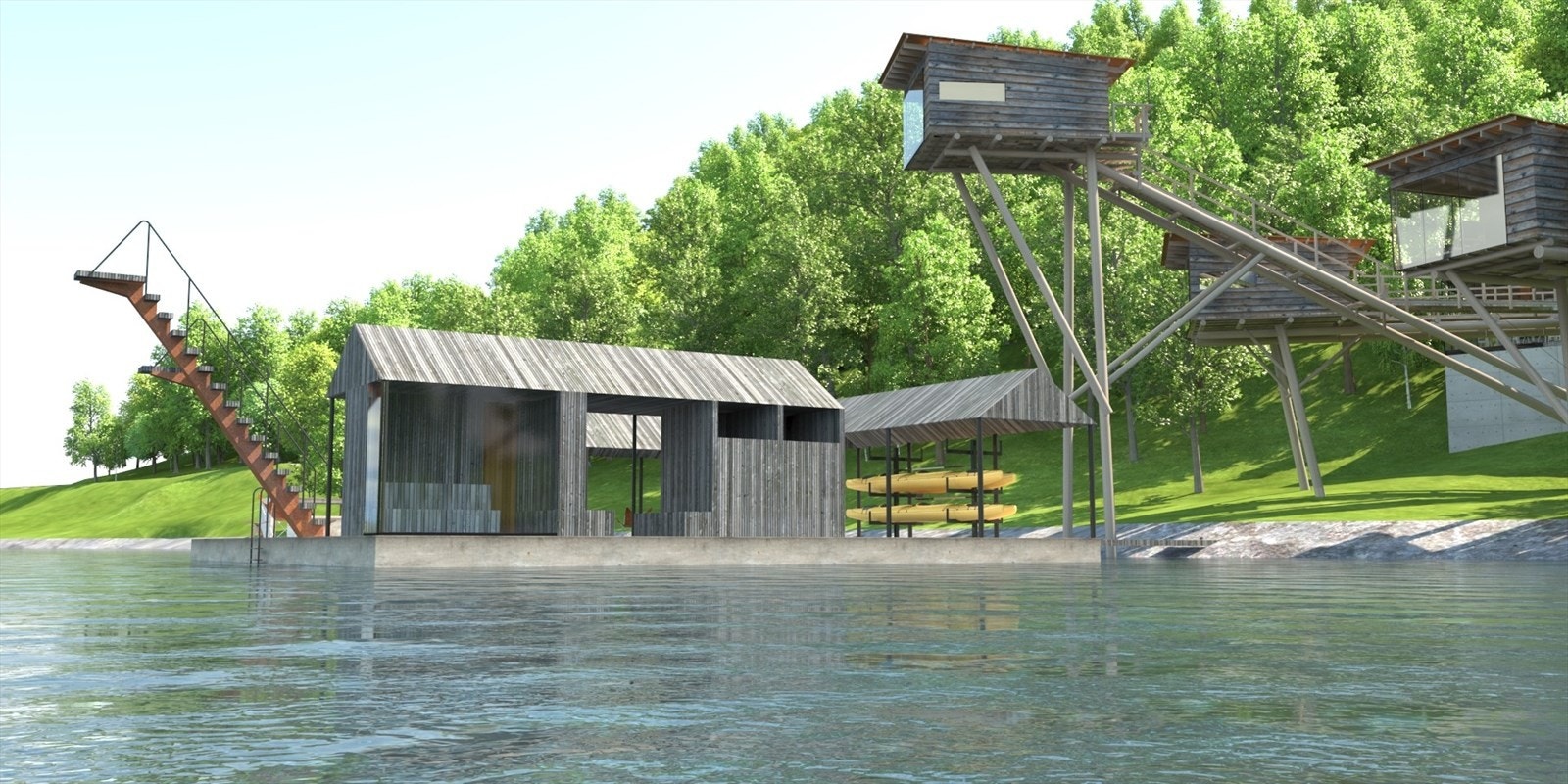 Eigar av eigedommen har teikna eit spektakulært prosjekt for turisme. Det føreligg godkjent detaljregulering på dette. Galleribilde